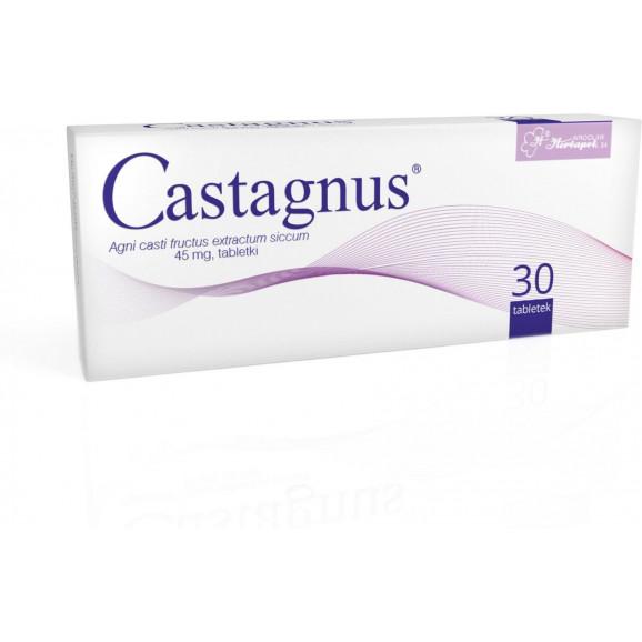 Castagnus, tabletki na zaburzenia cyklu miesiączkowego, 30 szt. Castagnus, tabletki na zaburzenia cyklu miesiączkowego, 30 szt. - zdjęcie produktu