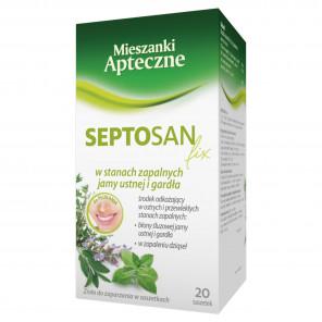 Septosan Fix – zioła do zaparzania (20 saszetek x 2 g) – lek OTC - zdjęcie produktu