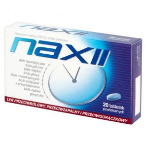Naxii 220 mg, tabletki powlekane – lek bez recepty (20 tabletek) - zdjęcie produktu