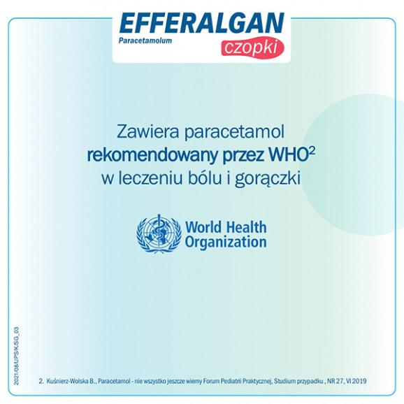 Efferalgan 150 mg, czopki doodbytnicze, 10 sztuk - zdjęcie produktu