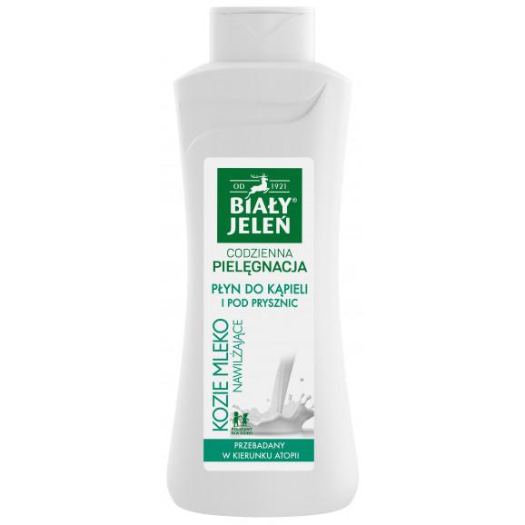 Biały Jeleń Kozie Mleko – płyn do kąpieli i pod prysznic (750 ml) Biały Jeleń Kozie Mleko – płyn do kąpieli i pod prysznic (750 ml) - zdjęcie produktu