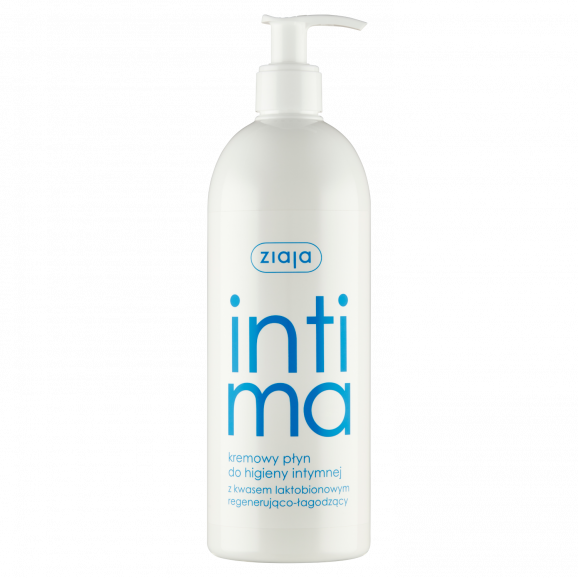 Ziaja INTIMA, kremowy płyn do higieny intymnej z kwasem laktobionowym (500 ml) Ziaja INTIMA, kremowy płyn do higieny intymnej z kwasem laktobionowym (500 ml) - zdjęcie produktu