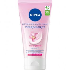 Nivea, żel-krem do mycia twarzy, łagodnie oczyszczający, cera sucha i wrażliwa (150 ml) - zdjęcie produktu
